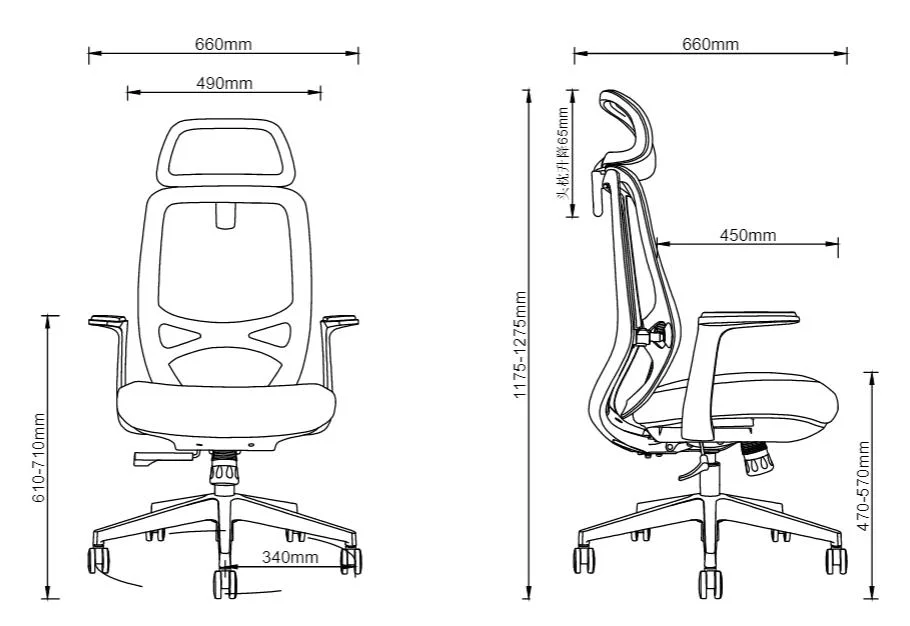 Conference Modern Hot Sell Computer Gaming Mesh Computer Rustic Chair High Quality Swivel Visitor High Back Office Chairs Furniture